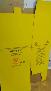 PROMO Tempat Sampah Medis Safety Box 125 Liter Biohazard Container