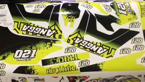 Decal Stiker CRF 150L Dekal Variasi Sticker Striping Custom Full Body MERAH PUTIH D-I2-1258 D-I2-156 i2-1202