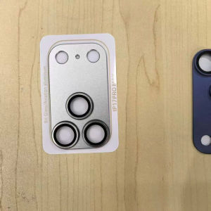 For IPhone 17Pro Max Camera Lens Protector Metal Aluminum Alloy Tempered Glass Camera Screen ProtectorDeep Blue Titanium