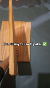 Talenan Jati Natural 30x40x2cm Bahan Jati Berkualitas