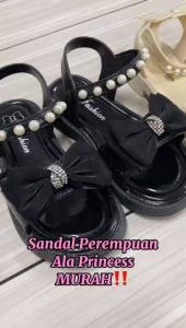 Mary-Girls Sandal Shoes Children Princess Sandals for Party Cute Butterfly Anti-slip Bottom Kasut Perempuan Sandle