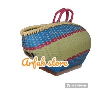 Tas kisa ayam Rotan dan plastik ukuran Jumbo