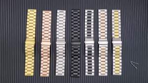 Stainless Steel Strap 20mm For Samsung Watch 7 5pro 40/44/45mm Band Metal Wristband For Samsung Watch 4 6 43mm 46mm Watchband