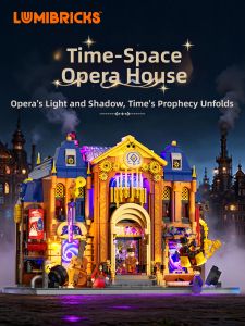 Lumibricks | Steampunk World Series Time and Space Opera House Retro Building Blocks