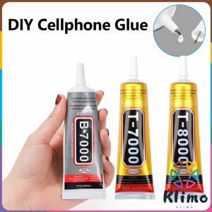 KLIMO DIY Cellphone Glue Mobile Phone Touch Screen Superglue Adhesive Jewelry glue B-7000 B-7000 50ml