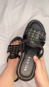 Sandal Platform BELOVA Wanita Kekinian Korea Wedges Platform Wanita Terbaru Tinggi Anti Slip