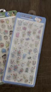 52TOYS | Bộ Sticker Pha Lê 3D Nổi Hình Doraemon Dễ Thương Thẩm Mỹ Tự Làm Trang Trí Sổ Tay Ốp Điện Thoại Văn Phòng Phẩm - Món Quà Hoàn Hảo Cho Học Sinh