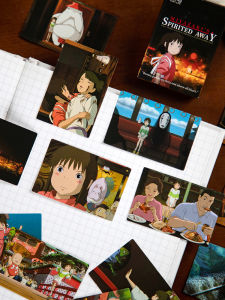 YINIAO | Spirited Away Movie Inspirational Love Retro Aesthetic Stickers