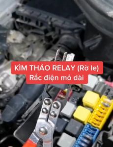 Kìm Tháo Rơ Le Cầu Chì Xe Ô Tô Chuyên Dụng KHÔNG Hư Hỏng