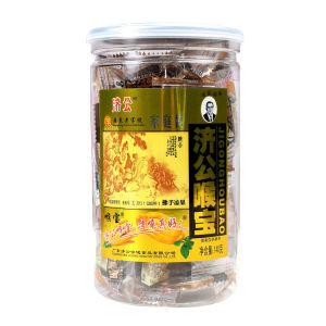 Guangdong Special Jigong Throat Treasure 140g Pickled Bitter Orange Fruit Canned Snack Cool Throat Candy Leisure Small Snack