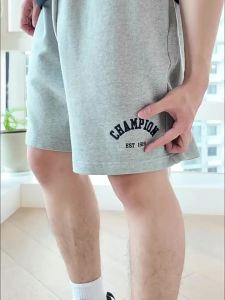 Champion | Cotton Adjustable Drawstring Knit Shorts
