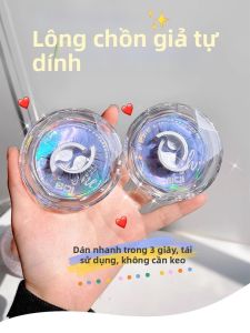 Lembiof | Mi Giả Dày Tự Nhiên Có Thể tái Sử Dụng và Dán Chống Từ