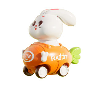 BABYSHOME | Push-Back Toy Car for Kids 仿真兔子宝宝手指按压玩具汽车