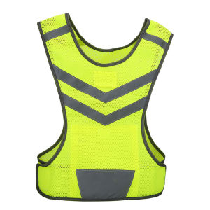 High Visibility Adjustable Reflective Safety Vest for Outdoor Sports Cycling Running Hiking