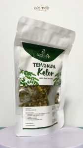 ALAMEE Teh Daun Kelor Moringa Tea Herbal Alami Flower Asli Kering Organik 45gr