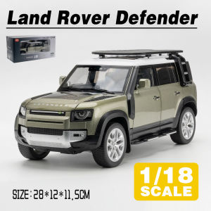 LEO 1:18 Land Rover Defender 110 Diecast Model Car Alloy Cars Toys Collection Gift For Kids Boy Girl