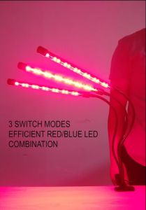 Hydroponics Growing System Full Spectrum Growth Timer Setting USB LED Plants Grow Light Lamp