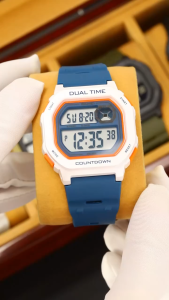 Infinitytime Jam Tangan Skmei 2543 Cowok Digital Strap Rubber Kualitas Original Waterproof