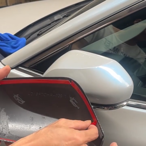 โตโยต้าโคโรลล่าครอส2021-2024กระจกข้างฝาครอบปีกกระจกมองข้างมองหลัง