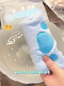 Quick-drying Dog Bath Gloves absorbent Pet Bath Towels for Small Medium Dogs Cats Glove-style Pet Towels Pet Grooming Tool