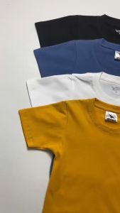 Bronkis Junior Kaos Anak Laki Laki Polos Usia 1 bulan - 6 tahun