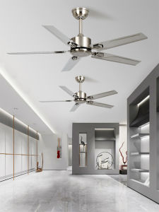 PUYU | High-Power Silent Stainless Steel Ceiling Fan