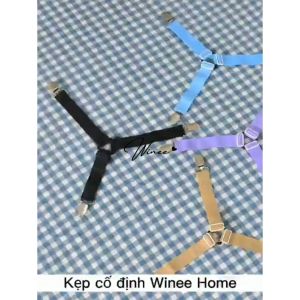 Set 4 kẹp cố định 4 góc ga bọc sofa ga trải giường... chống xê dịch