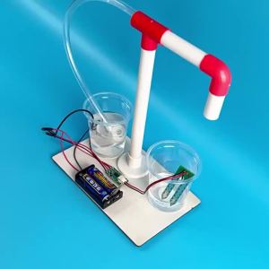 Childrens science and education experiment models DIY automatic watering system hand-assembled toys DIY gifts