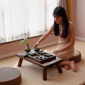 Thảm Trải Sàn Cửa Sổ Nổi Bằng Tre Trải Thảm Trải Sàn Bằng Tre Trải Chiếu Tatami Phong Cách Nhật Bản Thảm Trải Sàn Bằng Tre Phòng Khách Thảm Thiền