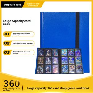 Nine-Grid Belted Card Album Star Player Pokemon PTCG3 Inch Masked Rider Small Card Storage Album Leisure Style PP Material