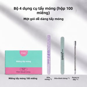 CHUBEISHI | Gói Dung Dịch Tẩy Sơn Móng Tay Nhẹ Nhàng