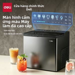 deli | Máy Làm Băng Mini Tự Động Gia Đình