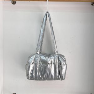 Miss Korean Bag Casual Travel Soft Surface Tote Bag Large Capacity Lightweight Ruched Underarm Handbag Womens Shoulder