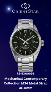 Orient Star RE-BX0009B Mechanical Contemporary Collection M34 Metal Strap 40.0mm