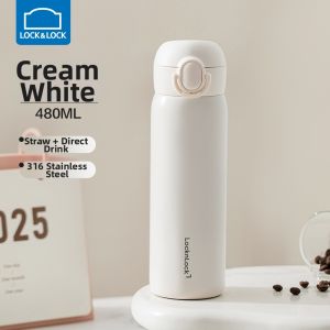 LocknLock | Childrens Thermal Mug School Suitable Portable 316 Stainless Steel Straw