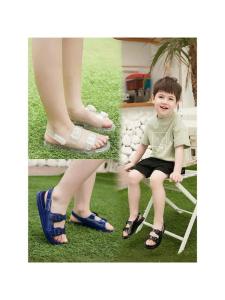 Waterproof Plastic Jelly Sandals for Boys And Girls Childrens Summer Slip-On Shoes Anti-Slip Playwater Wading Shoes