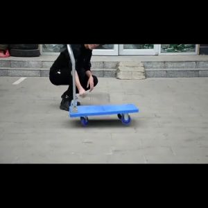 FBS รถเข็นของ รับประกัน1ปี รถเข็นของ4ล้อ รถเข็นของพับได้ พับได้ รับน้ำหนัก 360 องศา พื้นพลาสติก ABS อย่างหนา รถเข็นอเนกประสงค์ Carts งหนัก วัสดุหนา คานเหล็กรับน้ำหนักได้ดีเป็นพิเศษ มีรับประกัน รถเข็นอเนกประสงค์