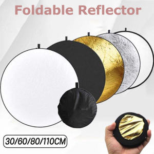 Handhold Multi Collapsible Portable Disc Light Reflector for Photography for Studio Photo Disc Outdoor Studio Reflector
