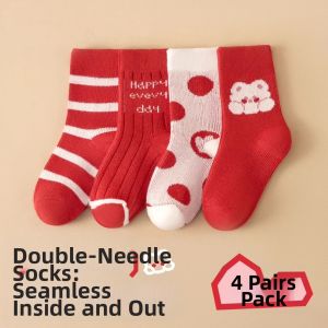 Winter Thickened Long Pile Cotton Children Socks