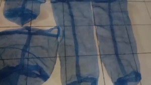 jaring ikan / bahan waring polynet / jaring serok udang bisa request ukuran