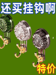 Powerful Vacuum Suction Hook No Drilling Kitchen Bathroom Door Back Storage Adhesive Hook Home Use Strong Load Absorbent Hook