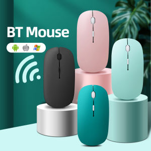 Bluetooth-compatible Mouse Wireless Mouse Silent Computer Mice Portable Working Gaming Mouse for Laptop iPad Air Pro Tablet PC