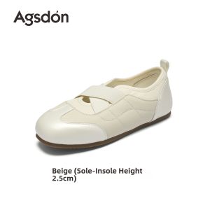 Agsdon | Mary Jane Soft Sole Ballet Shoes Single