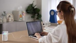 Portable Air Humidifier 2 Mist Modes 7 Color Light 180ml for Home Office Car Cool Mist USB Humidifier