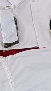 setelan seragam sekolah merah putih panjang anak perempuan sd kelas 1-6 set instan putih