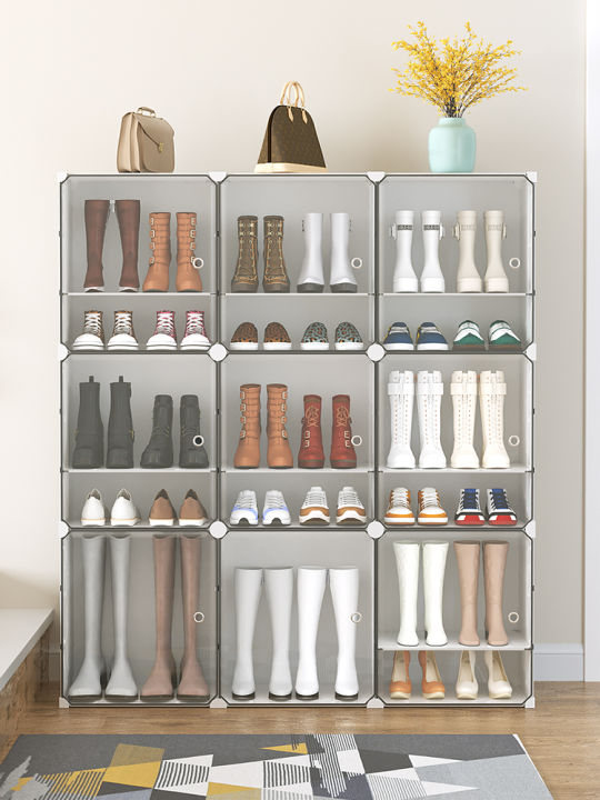 Shoe Box Storage Box Transparent Home Doorway Boots Storage