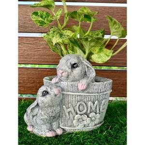 กระถางปลูกต้นไม้น้องกระต่าย