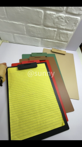 Long Clipboard Single Board Foam Material Writing Pad Paper Organizer School Office Supplies