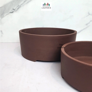 The Leaferie Reimi Bonsai Pot (Series 4) 4 sizes Plant pot  Zisha Flowerpot Purple Sand Planter Flower pots