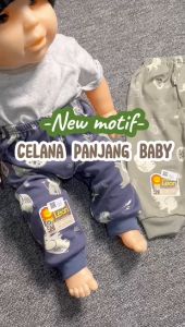 Celana Panjang BABY LEON COTTON Double Knit DS-115 Celana Panjang Anak Bayi Newborn Celana Diaper Celana Popok Celana Panjang Harian Anak Bayi Celana Anak